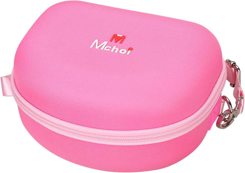 Mchoi Hard Case for Riwbox CT-7 Pink/Jack CT-7S Cat Green/IC-HS01 Bluetooth Headphones, Pink Case Only