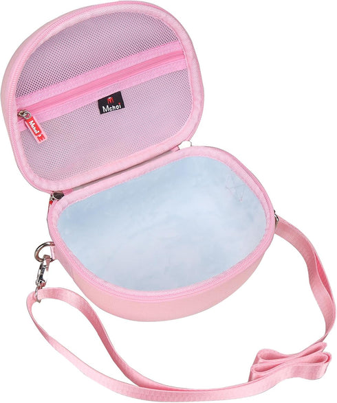 Mchoi Hard Case for Riwbox CT-7 Pink/Jack CT-7S Cat Green/iClever IC-HS01 Bluetooth Over-Ear Headphones, Protective Case