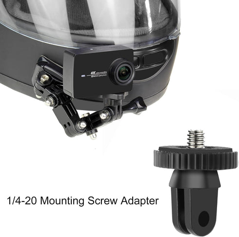 SOONSUN 13 12 11 10 9 8 7 6 5 4 Motorcycle Helmet Chin Mount Kits for GoPro Hero Hero Session, AKASO, SJCAM, Osmo