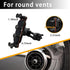 Sunvie Invisible Car Phone Holder, Rotatable Air Vent Cell Phone Mount with Gravity Bracket, Universal Anti-Shake