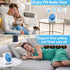 Bluetooth Desktop CD Player with Speakers, LED Screen, FM Radio, Remote Control, AUX, USB, TF Card Playback