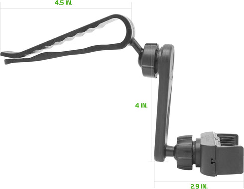 Cellet Sun Visor Phone Mount with 360 Degree Rotation, Compatible with iPhone 12 Pro Max, Samsung Galaxy S20 Ultra, and