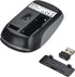 MCSaite 2.4G Slim Wireless Mouse with Nano Receiver (Black)