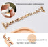 Dainty Heart Bands for Apple Watch 38mm 40mm 41mm 42mm, Adjustable Bling Metal Strap for Women, Rose Gold