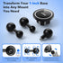 iGoevo 1-Inch 20mm 17mm 1/4"-20 (B Size) Ball Adapter Kit for RAM Mounts Includes Ball Adapter, Ball Adapter, Stud