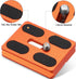 Frienda 2 1/4''-20 Head(Orange,Pu50) Pieces Metal Quick Release Plate with Camera Screw Tripod Mount Plate Fits