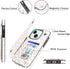 uCOLOR Flip Leather Wallet Case Card Holder for iPhone 13 6.1 & iPhone 14 6.1, Kickstand for Women and Girls (Beige