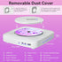 Kegaudio CD Player with Speakers CD Players for Home: Desktop Wall CD Player Bluetooth Portable with Dust Cover LCD