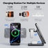 Acer 3 1 S3 in Charging Station for Apple Device, Magnetic Wireless Foldable Fast Charger Stand Compatible with MagSafe