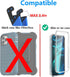 Portable Cell Phone Stand for Desk 4 Pack, Foldable Pocket Travel Mobile Phone Holder, Upgrade Universal V Smartphone Kickstand Mount Compatible with iPhone iPad Tablet Kindle Android