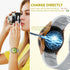 4 Pack Screen Protector Case for Samsung Galaxy Watch 6, 40mm 44mm, Soft TPU Plated Protective Cover, Scratch Resistant