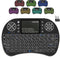 2.4GHz Backlit Mini Keyboard - Wireless Keyboard with Touchpad and Multimedia Keys for Android TV, Smart TV, and More