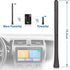 Eightwood 7 inch M4 M5 M6 Car Radio Rubber Antenna Mast FM AM Universal Roof Mount Vehicle Antennae Replacement