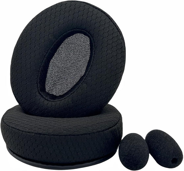 Ear Pads Replacement Cushions Cups Covers for Microsoft Lifechat LX-3000 LX 3000 Headset, Compatible with Mic Foam