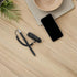 MUELODSIC Stylus Pen Resistance capacitive with Retractable Holder for Tablets Phones Secure Holder for Smooth Writing