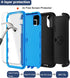 iPhone 11 Case with Belt Clip Holster, 2 x Screen Protector, Military Grade Heavy Duty Shockproof Dust-Proof Cover