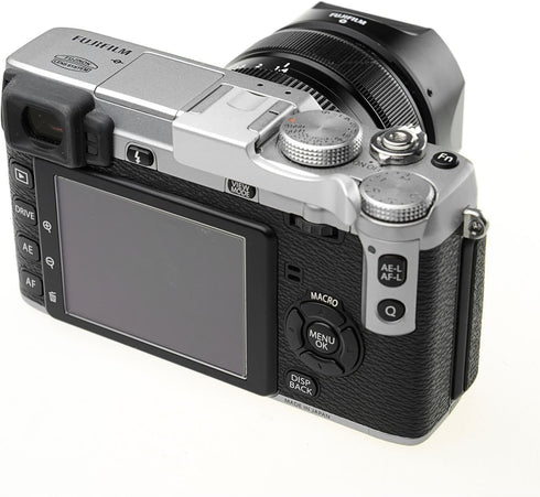 Thumbs Up Grip for Fuji X-E1, X-M1, X-A1, X-E2, X-Pro1 - New Version (Silver)