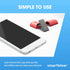 Carbon Klean Smart Phone Screen Cleaner - SmartKlear with Durable Carbon Microfiber Technology (Injected Pink)