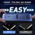 MOCOLL Privacy Screen Protector for iPhone 15 Pro, ?Anti-spy??Dust-Free Kit??Speaker Mesh?Military Grade Tempered
