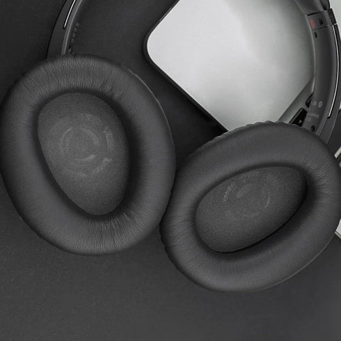Replacement Ear Pads for Sony WH-CH710N, Cushions Covers for WH-CH700N, WH-CH720N Headset Accessories, Black Foam