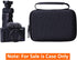 XANAD Hard Case for Sony ZV-1/Sony ZV-1 II/Sony ZV-1F Camera with Vlogger Accessory Kit Tripod (GP-VPT2 BT) and