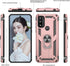 LeYi Phone Case for Motorola Moto G Play 2023, Military-Grade Protective with 2 Pcs Tempered Glass Protector, Rose Gold