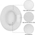 Replacement Ear Pads for Beats Studio 2 & 3, Cushions with Memory Noise Isolation Foam, Softer Leather-White