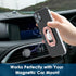 360° Rotation Phone Ring Holder, Metal Grip for Magnetic Car Mount, Compatible with Most Smartphones