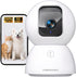 CINMOORE Upgraded 3K Security Camera Indoor, Free Time Lapse, AI Tracking & Face