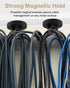 10 43mm 50 Magnetic Zip Tie Mount Wire Cable Holder, Include Pcs Magnetic Cable Zip Tie Base with Pcs Heavy Duty Zip