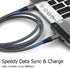 Puxnoin 6ft USB C to USB C Cable 60W, 3-Pack Fast Charging for iPhone 15, MacBook Pro, iPad Pro, Galaxy S20 & More.