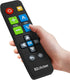 EZClicker Big Button Universal TV Remote (Black) Simple Easy to Use, Great for