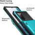 Vofolen Galaxy S20 FE 5G Case, Sky Blue Wallet with 4-Card Slot, Hidden Pocket, Dual Layer Hybrid Rubber Bumper