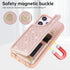 Jcxtrombulous 12/12 for iPhone Pro Wallet Case with Card Holder Slots and Strap, RFID Blocking Magnetic Flip Folio
