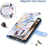 ULAK Compatible with iPhone 12 Pro Max Case with Card Holders, Durable PU Leather Flip Wristlet Stand Phone Cases for
