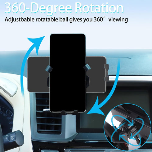 Lcojicep Car Navigation Screen Mobile Phone Holder for Nissan Pathfinder 2013-2018 (Left Style B)