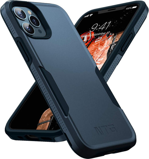 NTG iPhone 12 Pro Max Case - Heavy-Duty Slim Shockproof Protective Case, Blue