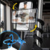 Masansan 16.5 Phone Holder for Treadmill, Stroller, Shopping Cart, Desk, Portable Gooseneck Long Arm Phone Mount