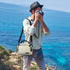 G-raphy DSLR Crossbody Camera Bag with Removable Strap for Accessories, Beige