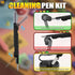 Soft Silicone Case for Samsung Galaxy Buds 3 & Galaxy Buds 3 Pro with 3D Decompression Button, Cleaning Kit - Dark Gray