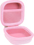 Khanka Hard Travel Case for Iseyyox/RTOPS/Hicober/UCOMX Nano 3 in 1 Wireless Charger (Pink)