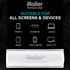 Screen Cleaner by iRoller - Liquid Free iPad Screen Cleaner Roller Tool, Washable & Reusable for Phone, Laptop