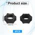 SynHHergyx 6 17mm Car Phone Mount Replacement Parts, PCS Tightening Nut for Replacement Car Mount Screw-On Tightening