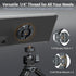 Leaplumin Ring1/4 Magnetic Phone Tripod Mount Adapter with Adhesive Magnetic Screw Hole Suitable for Ball