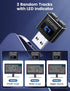 Meatanty Metal Tiny Mouse Jiggler, USB Mouse Mover, Automatic Shaker with LED Screen, Keep Computer Awake