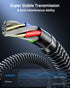 8K 8 2Pack, 48Gbps 2.1 2.1 8K 60Hz 4K 120Hz 2.2/2.3, HDMI Cable ft High Speed HDMI Cable, Braided HDMI Cable Support