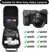 Hard Carrying Case for Sony Alpha a6400 / a6700 / a6600 / a6100 / a6500 / a6300 / a6000 Mirrorless Digital Camera (Case