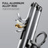 Phone Holder for Desk with Magnetic Design, Tablet Stand for iPad, Heavy Duty Metal Base, 360° Rotation, Height & Angle