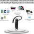 V5.3 Wireless Bluetooth Earpiece for Samsung Galaxy S24 S23 S22 S20+/Ultra/Galaxy A/Z Flip & Fold/A8 Tab, IPX3