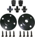 2PCS Camera Adapter Mount Multifunction Desktop Microphone Flange Mount Male 1/4-20 and 3/8-16 and 5/8-27 Inch Female